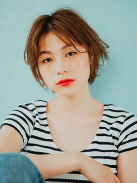 ディバイン ティエドゥール お花茶屋(divine tiedeur) ニュアンスショートボブ