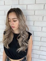 リシュール イオンタウン豊中緑丘店(RICHOUR hair produce) ハイトーン×ミルクティーベージュ