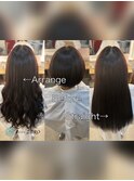Before→After☆シールエクステ80枚(アレンジ有り☆)