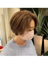 フェイス 大船(FACE)&nbsp;脱白髪染め/ハイライトカラー/ハンサムショート/西原晃