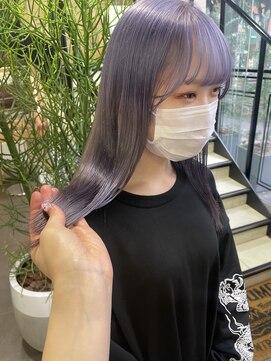 ゼスト 吉祥寺店(ZEST) 【色落ちブロンド!ラベンダーカラー】zest吉祥寺 青木桜