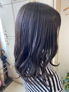 エス ハート オブ ヘアー 名東店(Heart of HAIR) 【ES 佐藤】 Spring Style #39 ウェーブ巻き長めボブ