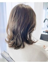 アン たまプラーザ(un)&nbsp;くびれ外ハネミディアム【たまプラーザ髪質改善サロン】