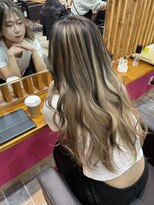 スターリバー(STAR RIVER) ブラック×ブロンド アンブレラカラー