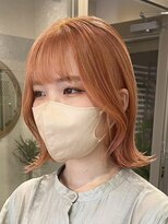 サンクプロジェクト(cinq PROJECT)&nbsp;ダブルカラーミルクティーピンクベージュカラーハイトーンカラー