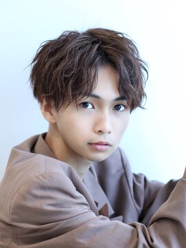 リップス 横浜(LIPPS) 波巻きマッシュセンターパート2wayヘア