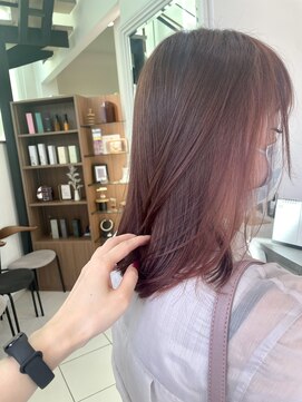 リコ ヘアアンドリラクゼーション(LICO HAIR&RELAXATION) LICO インナーカラー ピンク