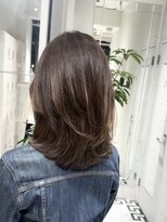 ザックギンザ(ZACC ginza)&nbsp;オリーブグレージュ/ミディアムレイヤー