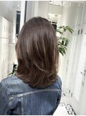 オリーブグレージュ/ミディアムレイヤー