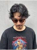 メンズスパイラルパーマ