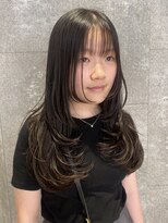 ピークアブー 原宿ハラカド(PEEK-A-BOO) ロングレイヤー/ハッシュカット/フェイスレイヤー/ロングヘア