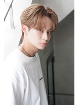 カライング(ing) スーツ短髪ツーブロック束感モテる黒髪シークレットパーマ流行