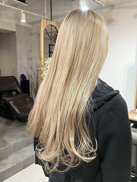 ニジヘアー(Nizi hair) ブロンド/ダブルカラー