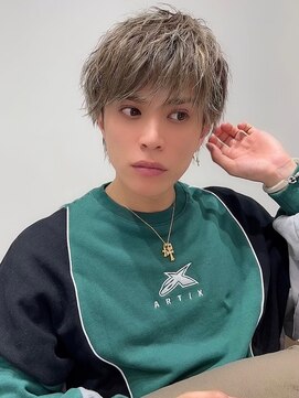 ネイロ 錦糸町(NeiRo) アッシュブラックカルマパーマベリーショートダークアッシュ