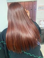 アッド バイ ケーツー(add by K-two)&nbsp;暖色系カラー/ピンクブラウン/ツヤ髪ロング