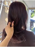 【徳岡】ワインレッドボルドー暖色カラーチェリーピンク