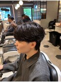 【BarBerBROS】くせ毛風ワンカールパーマ