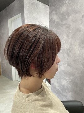 バディ 中野駅前店(BUDDY) くびれショートボブ【中野美容室/新中野/東中野/髪質改善】