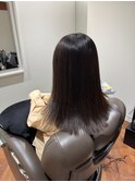 髪質改善ストレートパーマ！艶々ロングヘア