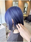 ブルーカラー/ハイトーン/ケアブリーチ/四条/河原町