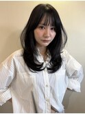 海外風レイヤーカット/重めレイヤー/バタフライカット