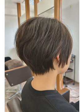 ハロヘアー(halo hair) ナチュラル×ショートレイヤー