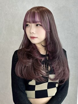 ジーナ 梅田(Zina) 顔まわり/くびれ/レイヤーカット/髪質改善/大阪/kyoka