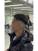 スキンフェード×ショートスタイル