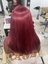 アジールヘア 所沢プロペ通り店(agir hair)&nbsp;レッドカラー 所沢
