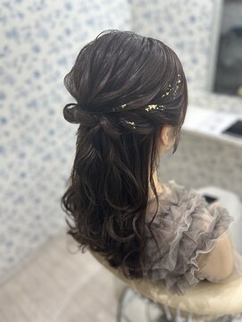 サクララ(Sakura la) ハーフアップ