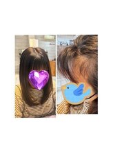 アロハララ(ALOHA LaLa)&nbsp;クロスパーマで前髪を下ろせるように