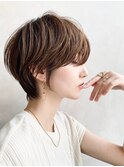 大人可愛い20代30代40代50代小顔ショートボブナチュラルショート