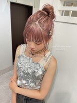 ヴィア 京都烏丸(Via)&nbsp;10代20代30代/ピンクラベンダーベージュ/ハイトーン／髪質改善