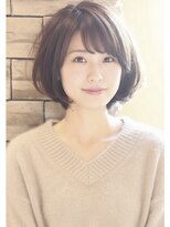 レウナ 外苑前(Reuna)&nbsp;30代40代大人可愛いひし形ボブ　大人ボブ　大人ショートボブ