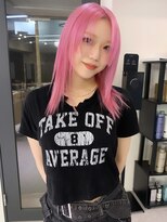 melt.tokyo【メルトトウキョウ】【4月中旬NEW OPEN(予定)】 インナーカラー/トリートメント/デザインカラー/ペールピンク