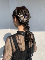 Folklore【フォークロア】翠町支店 《髪質改善サロン》 編みおろしヘアセット