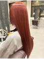 アグ ヘアー エス 北斗店(Agu hair es) ロングヘアのダフカラー