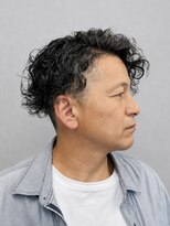 スター(STAR)&nbsp;フェード×プードルパーマ｜無造作ヘア