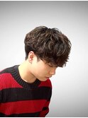 大分20代30代マッシュルーズパーマ