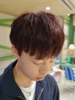 ディッセンバー 伊勢崎(December) メンズ/センターパート/似合わせカット/ニュアンスパーマ