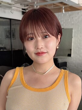 アビー(ABBEY) ショートショートボブショートヘア大人ショート耳掛けショート