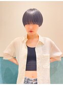 ハンサムショート/丸みショートボブ/20代30代40代50代/顔周り
