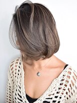 ルーヴェ(LOWE)&nbsp;上品なボブとナチュラルハイライトが可愛いトレンドstyle