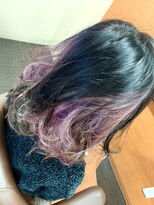 ヘアーサロン デペント(HAIR SALON Depend)&nbsp;インナーカラーonパープル