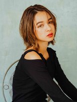 フローラビューティーヘアー(Flora Beauty Hair)&nbsp;外はねウルフミディ/20代/30代/40代/50代/岡山/表町