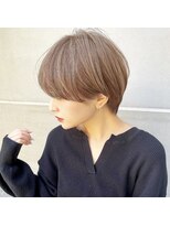 ラナ 渋谷(Lana)&nbsp;【Chill】大人かわいいホワイトアッシュクールショートパーマ