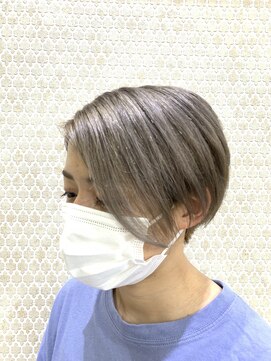 アーチフォーヘアー(a rch for hair) 【ハンサムショート】×【ハイトーンカラー】