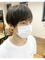 ノラキチジョウジ(NORA KICHIJOJI)&nbsp;#メンズ#ハイライト#ブリーチ#古沢提案#センターパート#韓国