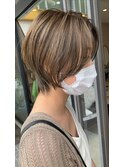 crenierで作るショートボブ●