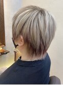 デザインカラー×アッシュベージュ[新宿/ヘッドスパ/白髪染め]